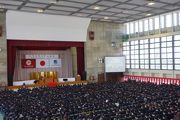 平成31年度入学式の模様